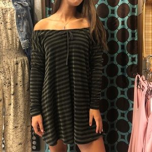 Vintage off the shoulder dress